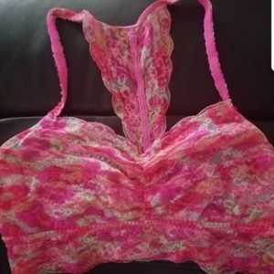vs pink bralette
